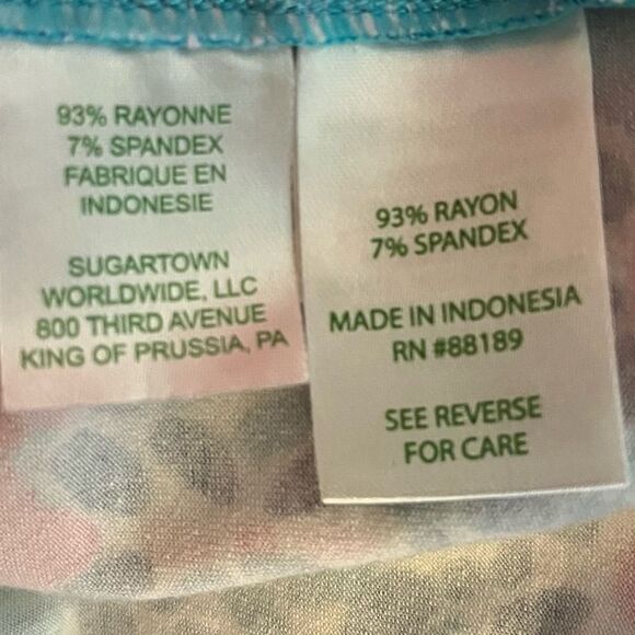 Lilly Pulitzer V Neck Sophiletta Dress Fished My Wish Multi EUC UPF 50 + LG - Picture 9 of 10